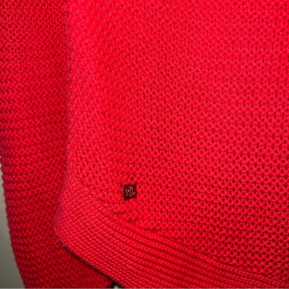 LAUREN RALPH LAUREN boat neck large knit sweater M preppy - Picture 5 of 5